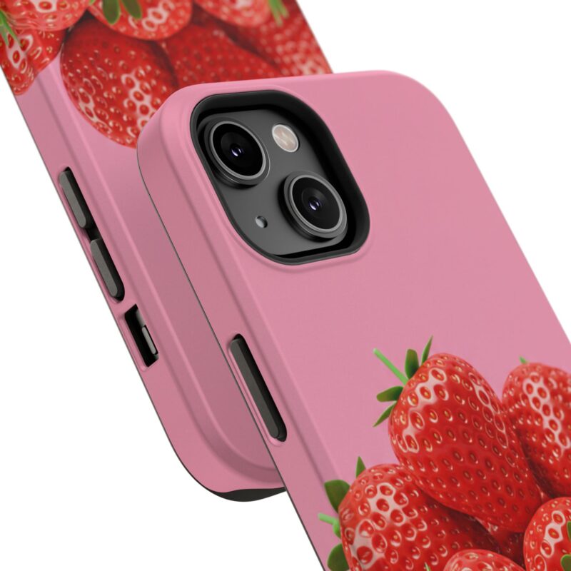Strawberry Pink Impact-Resistant Phone Case - Cute Summer Vibe - Image 102