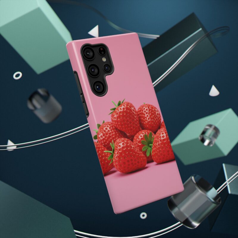 Strawberry Pink Impact-Resistant Phone Case - Cute Summer Vibe - Image 62