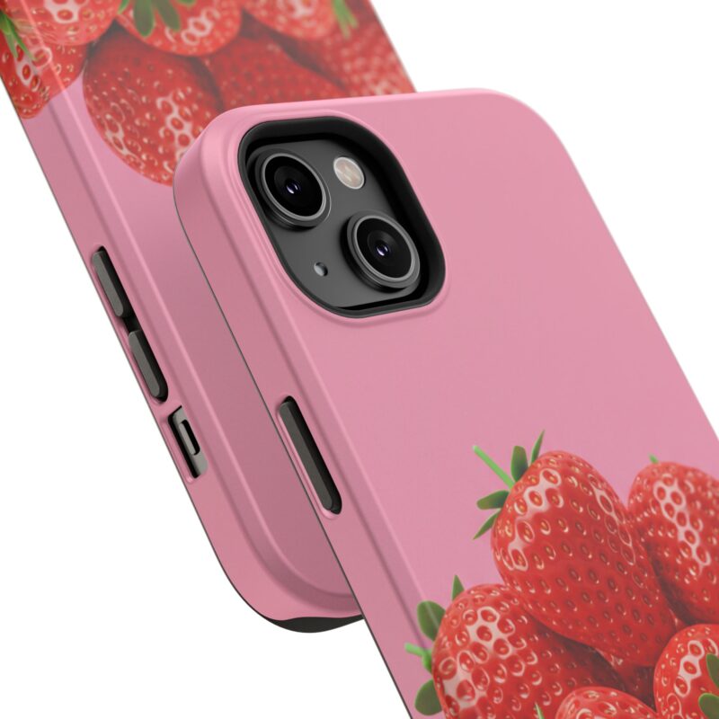 Strawberry Pink Impact-Resistant Phone Case - Cute Summer Vibe - Image 118