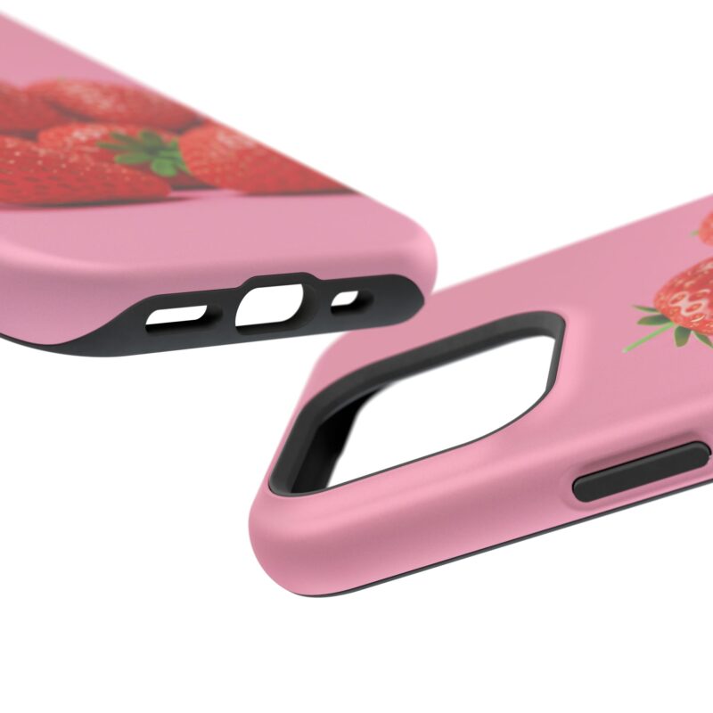 Strawberry Pink Impact-Resistant Phone Case - Cute Summer Vibe - Image 135