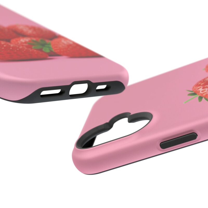 Strawberry Pink Impact-Resistant Phone Case - Cute Summer Vibe - Image 159