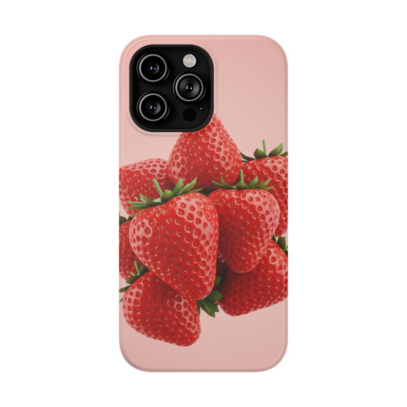 Strawberry Impact-Resistant Phone Case - Cute Summer Design - Image 125