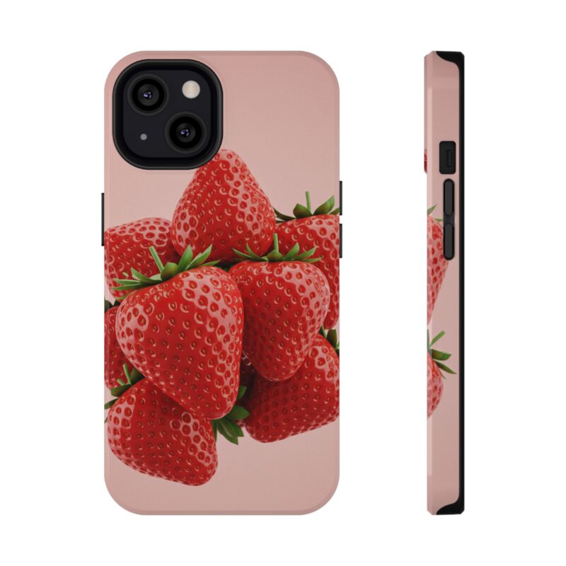 Strawberry Impact-Resistant Phone Case - Cute Summer Design - Image 3