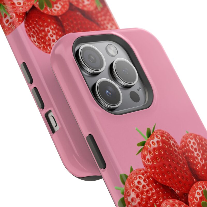 Strawberry Pink Impact-Resistant Phone Case - Cute Summer Vibe - Image 74
