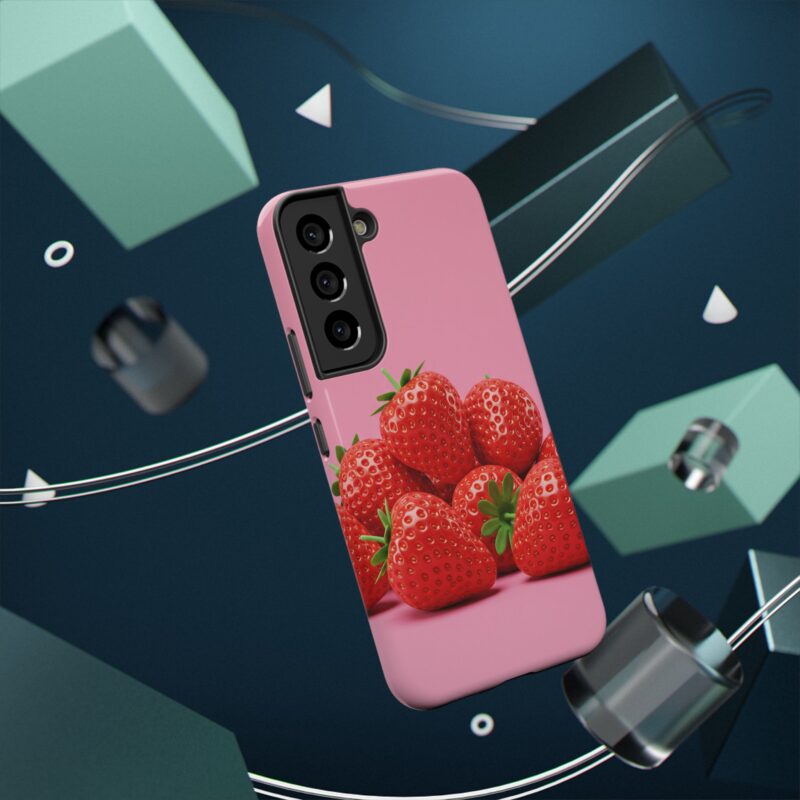 Strawberry Pink Impact-Resistant Phone Case - Cute Summer Vibe - Image 54
