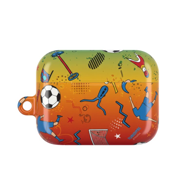 Vibrant Soccer AirPod Case | Sporty Design for Music Lovers, Unique Gift for Kids, Trendy Accessory for Athletes, Perfect for [...] - Image 5