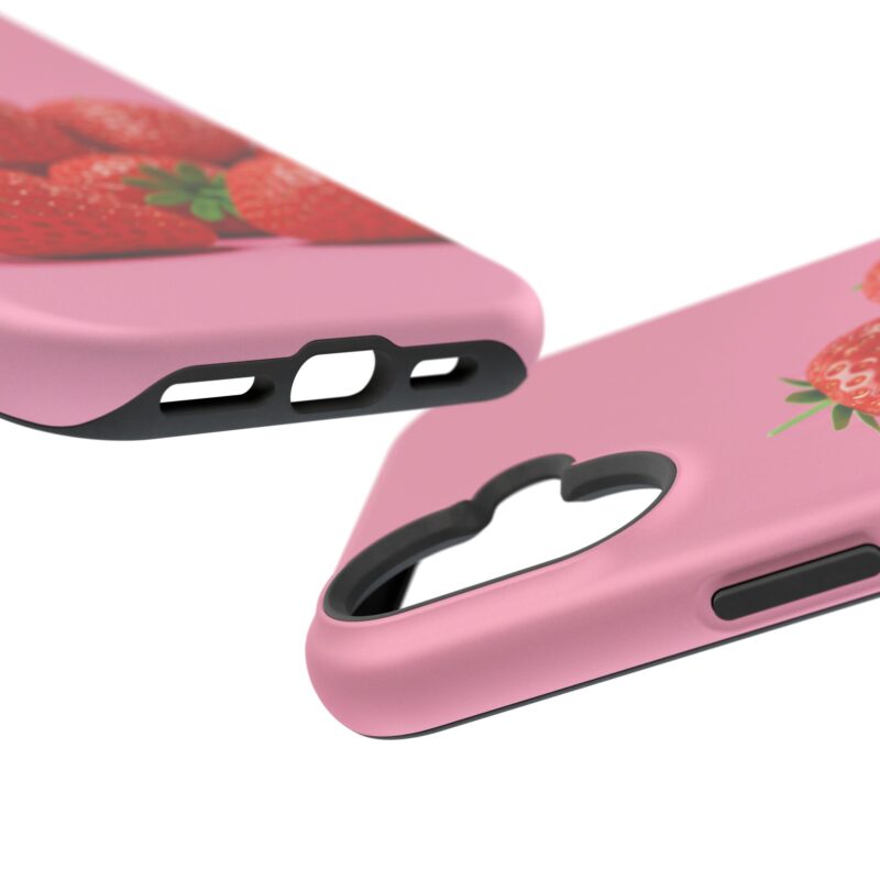 Strawberry Pink Impact-Resistant Phone Case - Cute Summer Vibe - Image 151