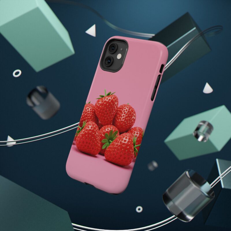 Strawberry Pink Impact-Resistant Phone Case - Cute Summer Vibe - Image 32