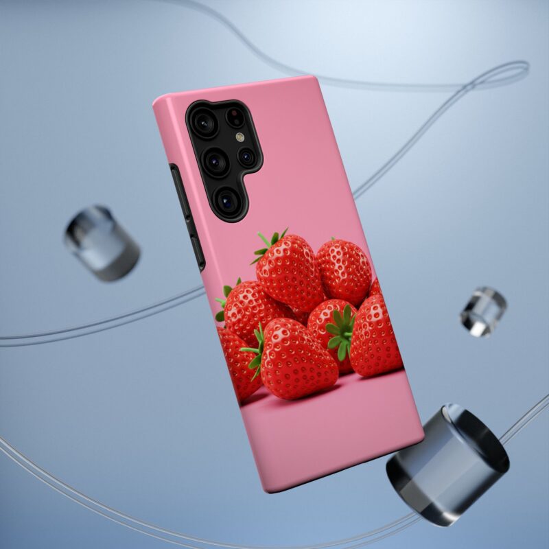 Strawberry Pink Impact-Resistant Phone Case - Cute Summer Vibe - Image 64