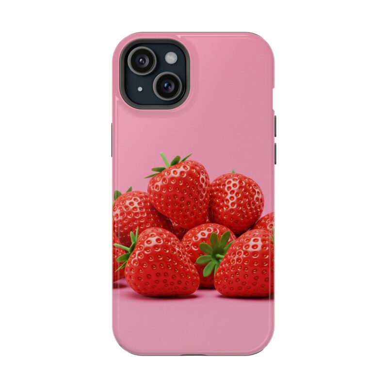 Strawberry Pink Impact-Resistant Phone Case - Cute Summer Vibe - Image 81