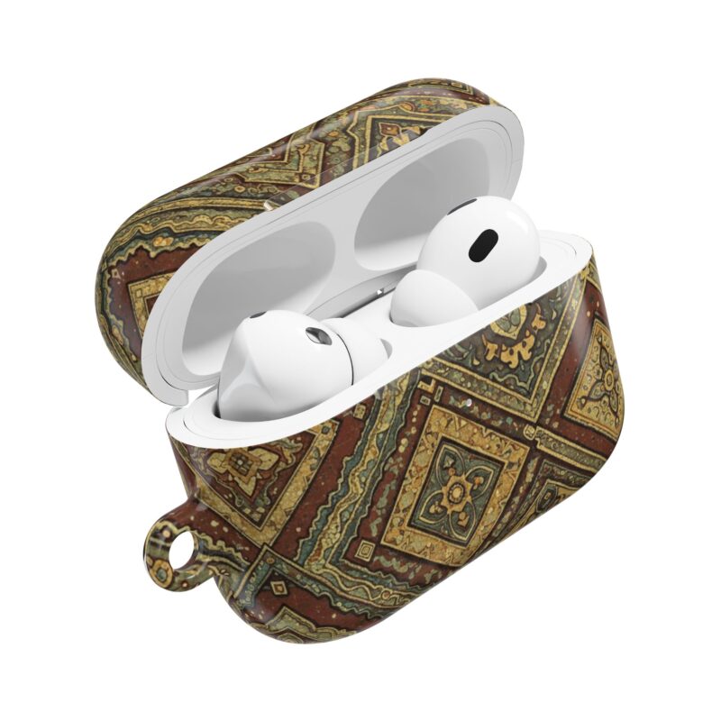 Vintage Pattern AirPod Case - Stylish & Unique Protection for Your Earbuds - Image 8