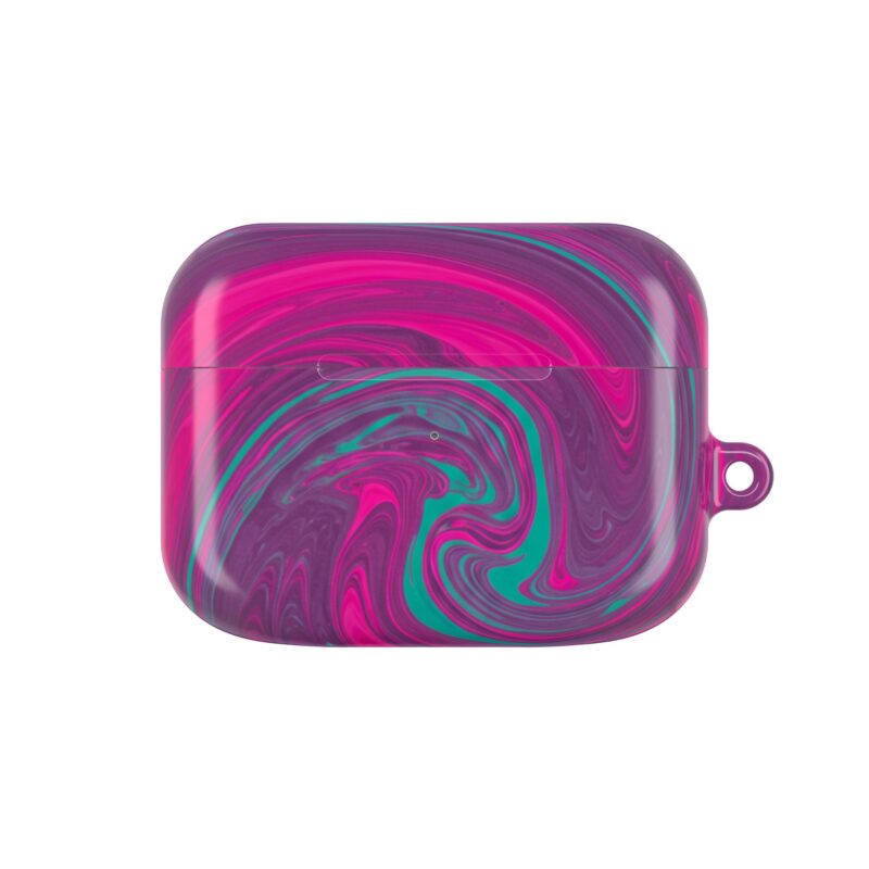 Colorful Swirl AirPod Case - Stylish Protection for Your Earbuds