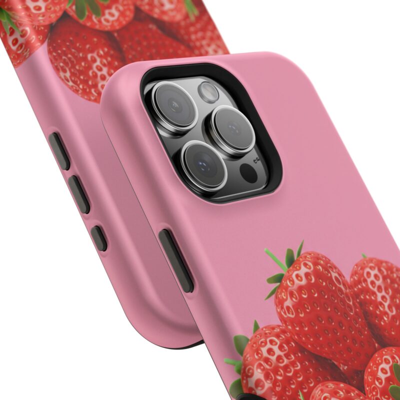Strawberry Pink Impact-Resistant Phone Case - Cute Summer Vibe - Image 142