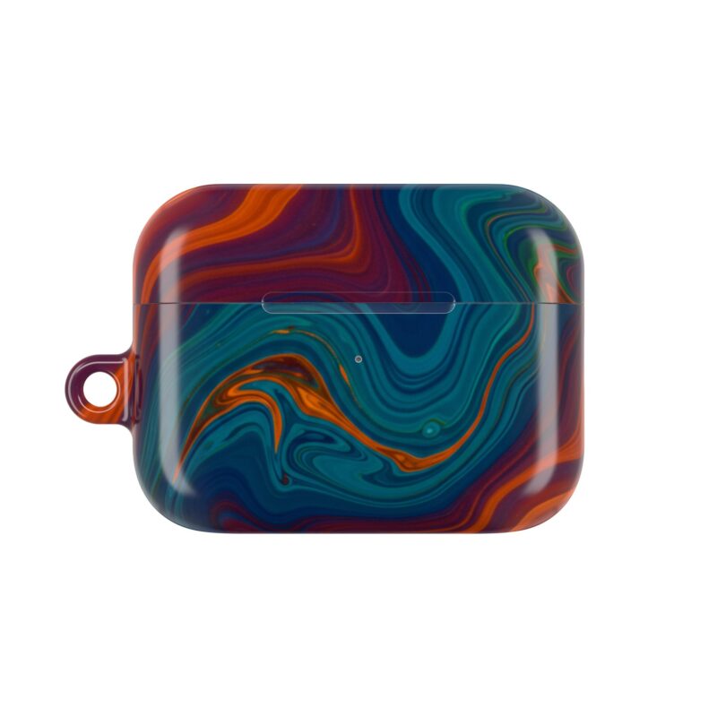 Colorful Marble AirPod Case - Stylish & Protective Accessory - Image 5