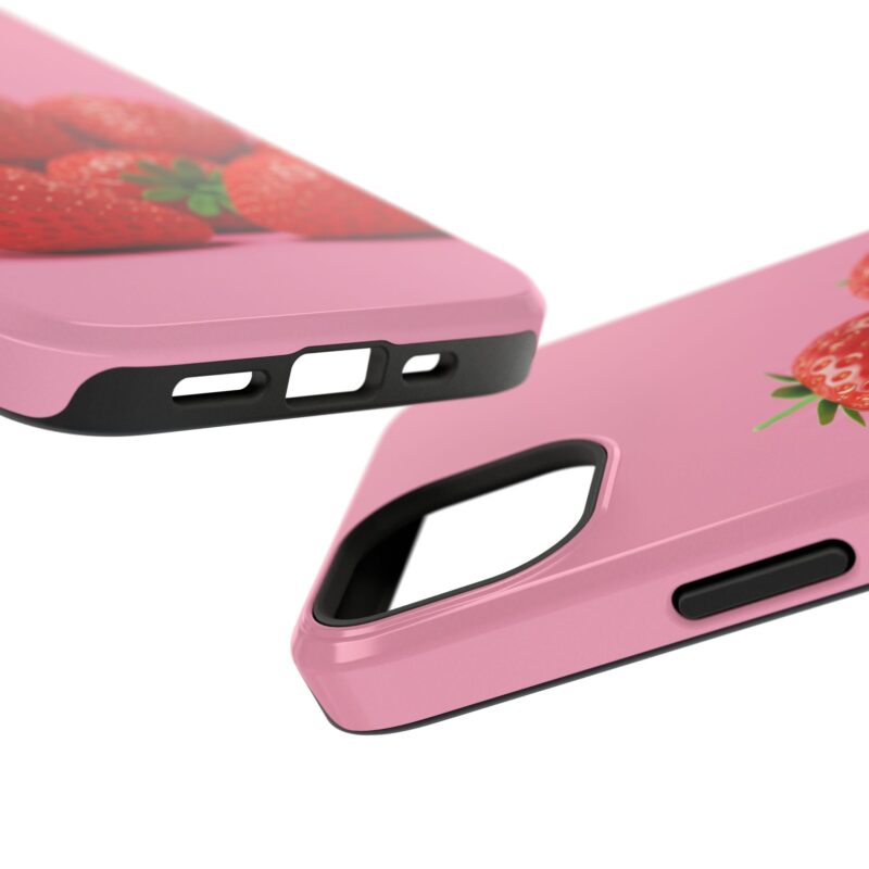 Strawberry Pink Impact-Resistant Phone Case - Cute Summer Vibe - Image 99