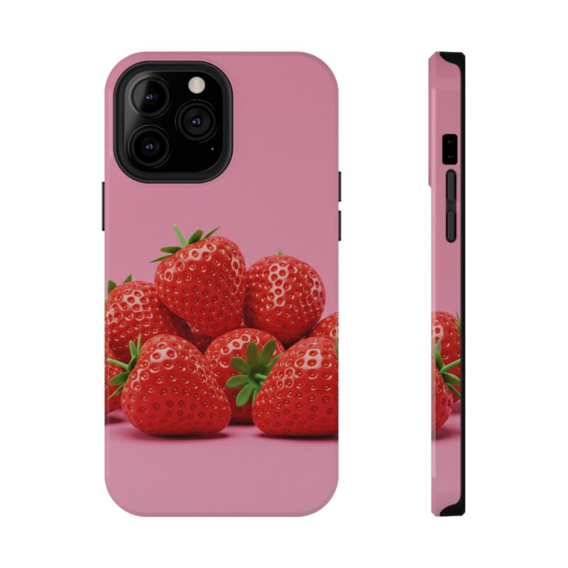 Strawberry Pink Impact-Resistant Phone Case - Cute Summer Vibe - Image 19