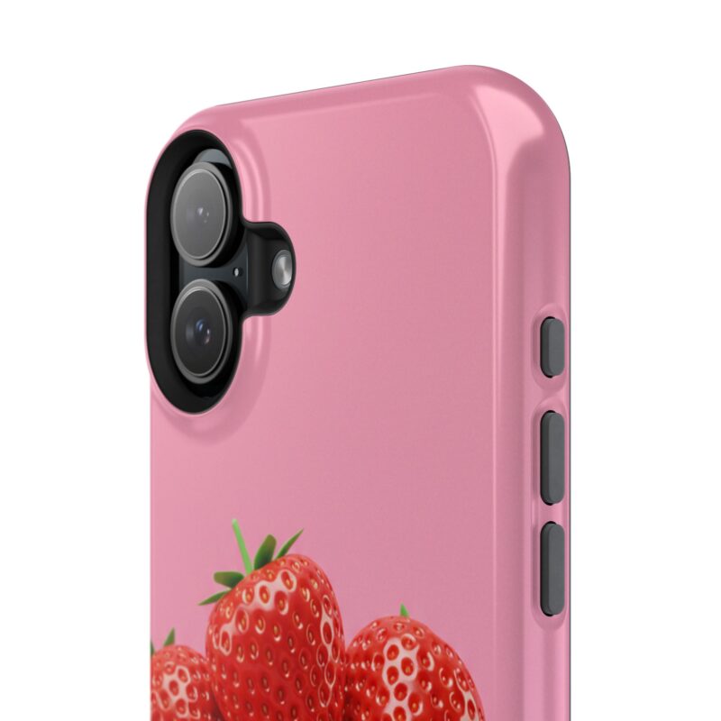 Strawberry Pink Impact-Resistant Phone Case - Cute Summer Vibe - Image 156