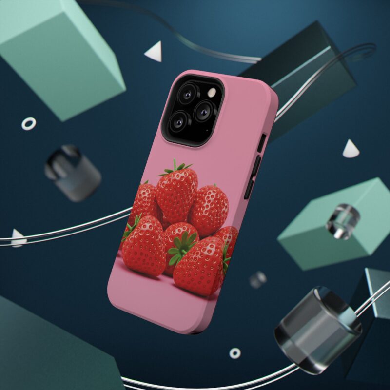 Strawberry Pink Impact-Resistant Phone Case - Cute Summer Vibe - Image 17