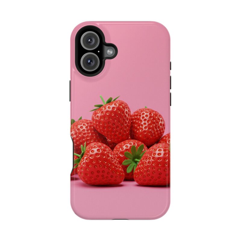 Strawberry Pink Impact-Resistant Phone Case - Cute Summer Vibe - Image 153