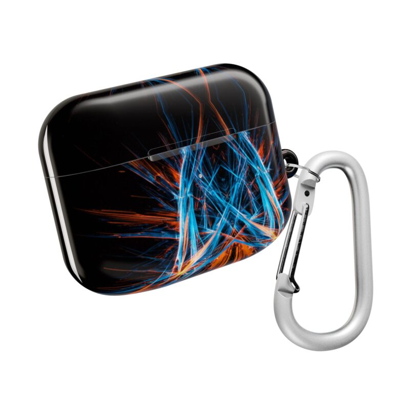 Vibrant Abstract AirPod Case - Stylish Protective Cover with Bold Design - Image 3