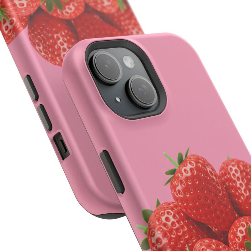 Strawberry Pink Impact-Resistant Phone Case - Cute Summer Vibe - Image 70