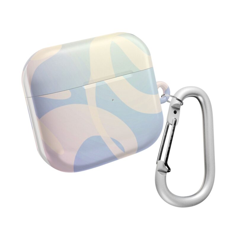 AirPod Case with Wave Design, Blue AirPods Sleeve, Cute Earbud Cover, Gift for Music Lovers, Trendy Accessories - Image 19