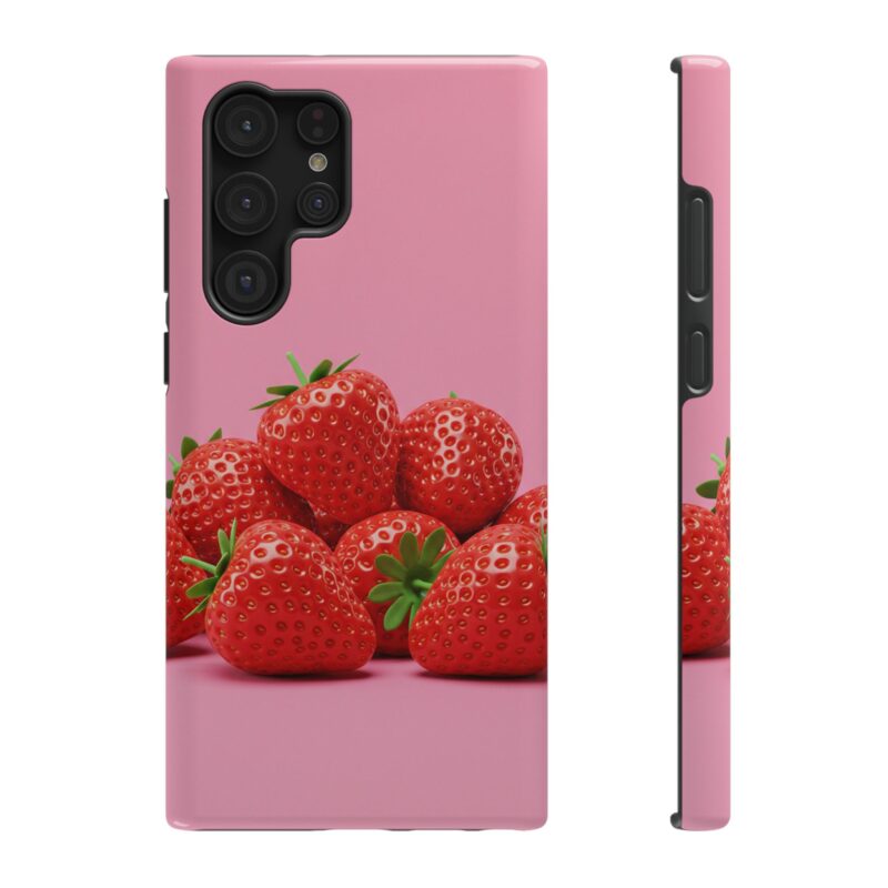 Strawberry Pink Impact-Resistant Phone Case - Cute Summer Vibe - Image 61