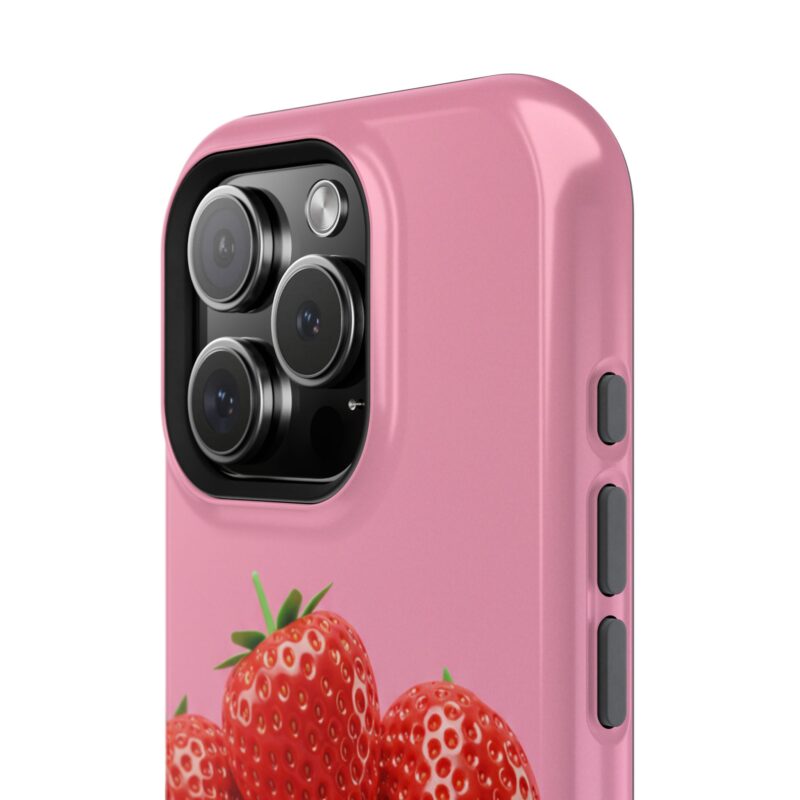 Strawberry Pink Impact-Resistant Phone Case - Cute Summer Vibe - Image 132