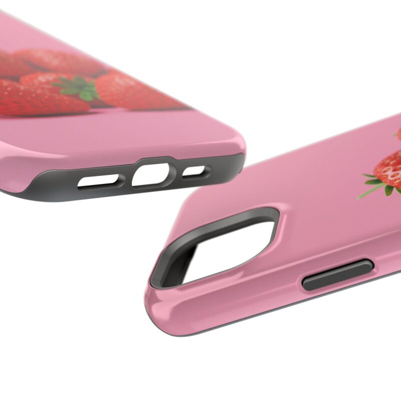 Strawberry Pink Impact-Resistant Phone Case - Cute Summer Vibe - Image 83